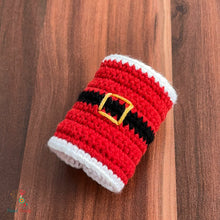 Santa Napkin Ring Crochet Pattern PDF For Christmas Table Setting
