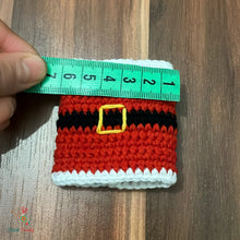 Santa Napkin Ring Crochet Pattern PDF For Christmas Table Setting