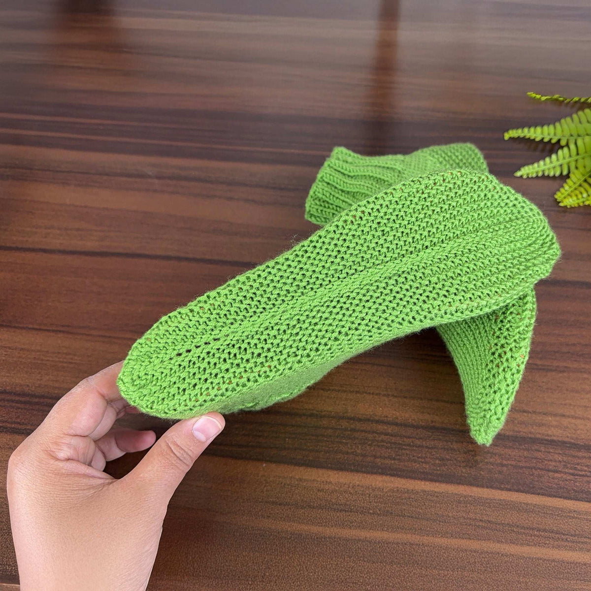 Slipper Socks Pattern PDF – Knit Your Own Home Slippers - Hand Trendy