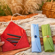 Cutlery Holder Sewing Pattern PDF Reusable Picnic Utensil Wrap Organizer Template