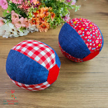 Soft Fabric Ball Sewing Pattern – Patchwork Baby Toy PDF Tutorial for Beginners