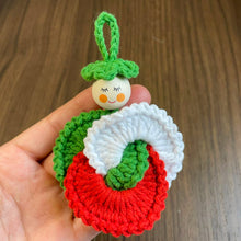Spiral Doll Crochet Pattern Hanging Ornament Design For Seasonal Home Decoration