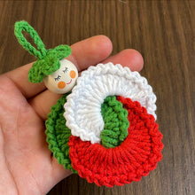 Spiral Doll Crochet Pattern Hanging Ornament Design For Seasonal Home Decoration