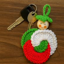 Spiral Doll Crochet Pattern Hanging Ornament Design For Seasonal Home Decoration