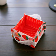 Fabric Basket Sewing Pattern With Handles For Storage Organizer And Snack Tray PDF Tutorial