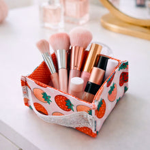 Fabric Basket Sewing Pattern With Handles For Storage Organizer And Snack Tray PDF Tutorial
