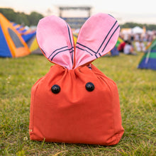 Bunny Treat Bag Sewing Pattern PDF Easter Gift Pouch With Ears Drawstring Candy Bag Template