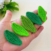 Textured Crochet Leaf Pattern PDF, 3D Botanical Applique Tutorial - Hand Trendy