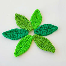 Textured Crochet Leaf Pattern PDF, 3D Botanical Applique Tutorial - Hand Trendy
