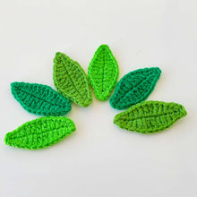 Textured Crochet Leaf Pattern PDF, 3D Botanical Applique Tutorial - Hand Trendy