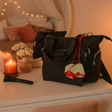 Tulip Bag Charm Sewing Pattern Fabric Flower Keychain Tutorial Easy DIY Sewing PDF Guide