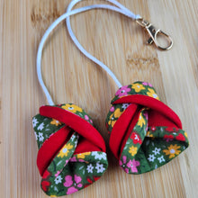Tulip Bag Charm Sewing Pattern Fabric Flower Keychain Tutorial Easy DIY Sewing PDF Guide