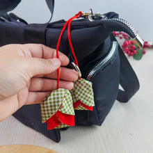 Tulip Bag Charm Sewing Pattern Fabric Flower Keychain Tutorial Easy DIY Sewing PDF Guide