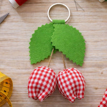 Fabric Tulip Hanging Pattern PDF Decorative Flower Ornament Sewing Template Spring Wall Decor