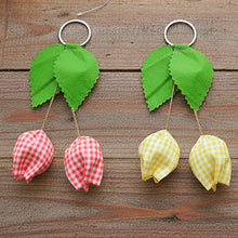 Fabric Tulip Hanging Pattern PDF Decorative Flower Ornament Sewing Template Spring Wall Decor