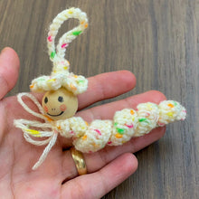 Crochet Hanging Doll Pattern PDF, Spiral Body Amigurumi Tutorial, Mini Ornament Charm Design