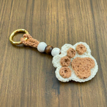Crochet Paw Keychain Pattern PDF, DIY Pet Lover Gift Tutorial, Easy Crochet Paw Applique