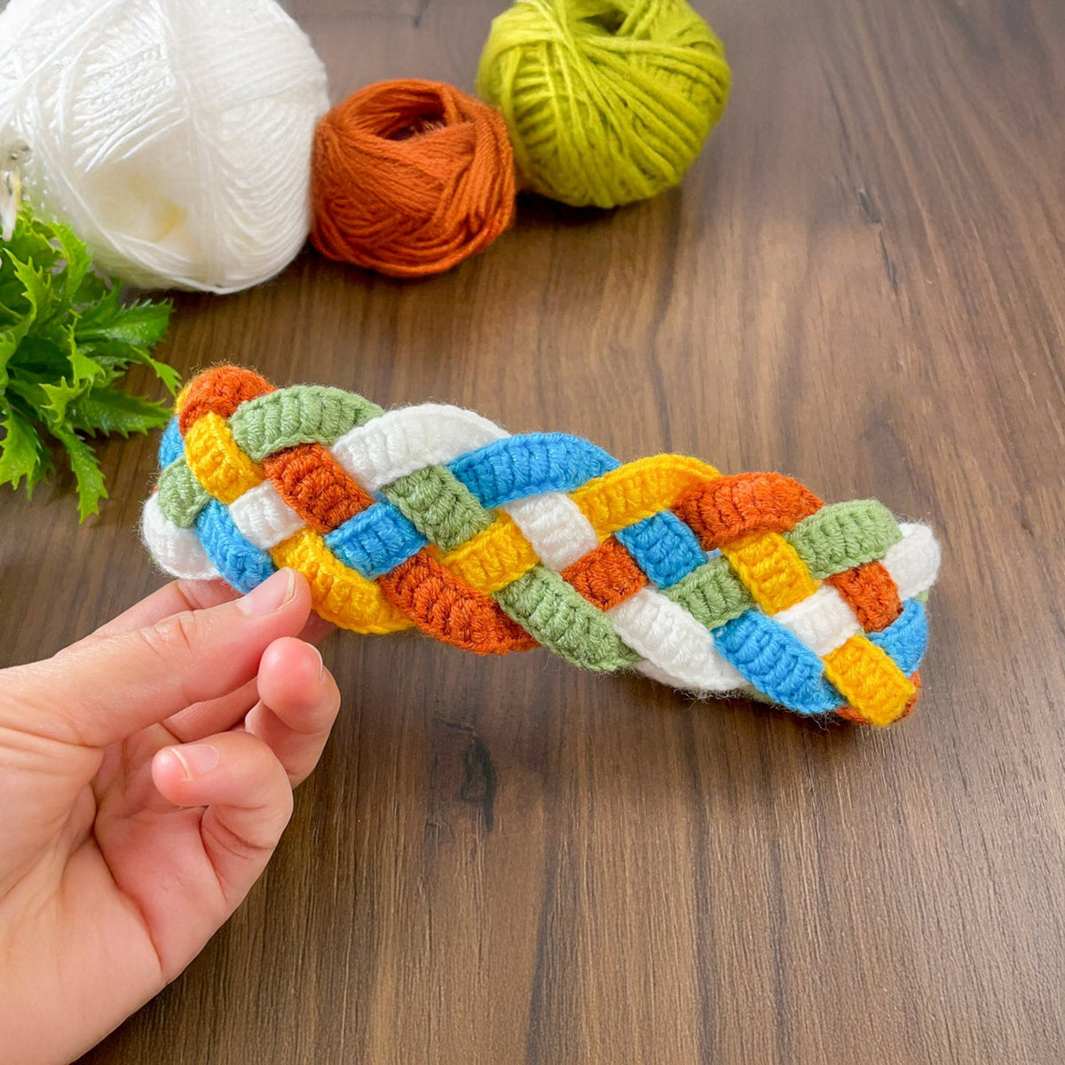 Crochet Headband Pattern, Boho Hair Accessory DIY, Step - by - Step PDF for Beginners - Hand Trendy