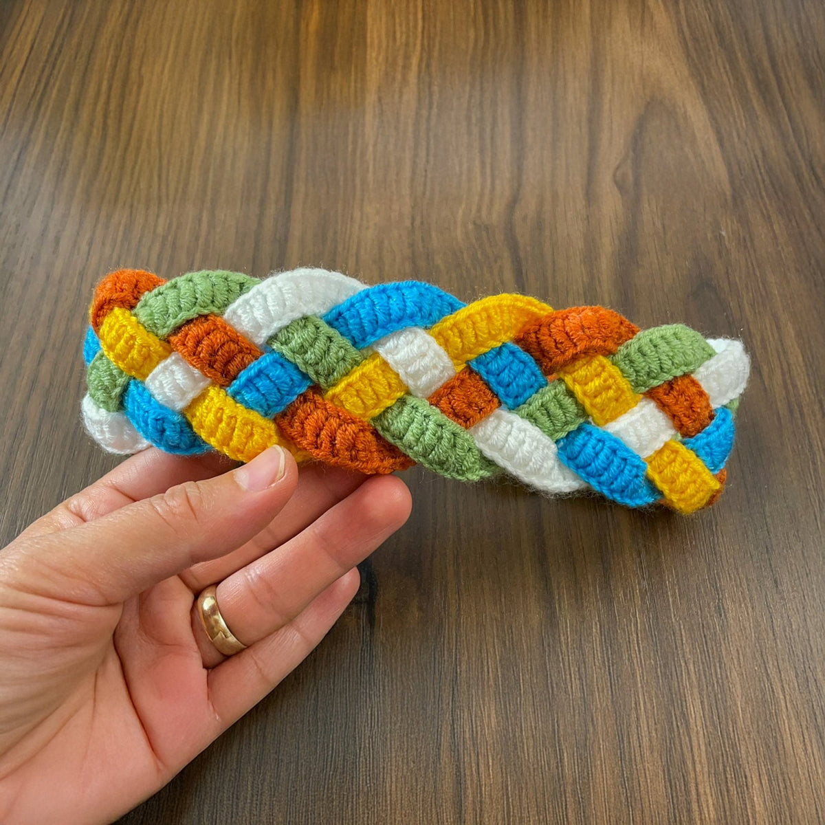Crochet Headband Pattern, Boho Hair Accessory DIY, Step - by - Step PDF for Beginners - Hand Trendy