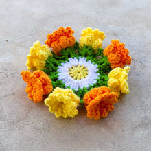 Tulip Coaster Crochet Pattern – Colorful Flower Doily PDF - Spring Floral Table Decor - Hand Trendy