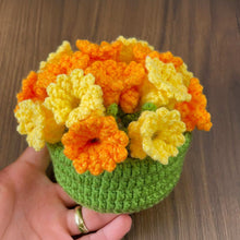 Crochet 3D Potted Flower Pattern PDF, Amigurumi Flower Pot Tutorial, DIY Home Decor Plant