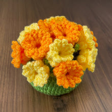 Crochet 3D Potted Flower Pattern PDF, Amigurumi Flower Pot Tutorial, DIY Home Decor Plant