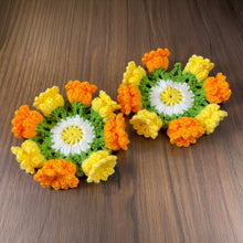 Tulip Coaster Crochet Pattern – Colorful Flower Doily PDF - Spring Floral Table Decor - Hand Trendy