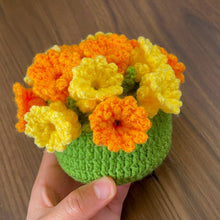 Crochet 3D Potted Flower Pattern PDF, Amigurumi Flower Pot Tutorial, DIY Home Decor Plant