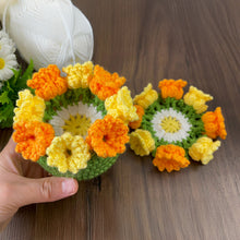 Crochet 3D Potted Flower Pattern PDF, Amigurumi Flower Pot Tutorial, DIY Home Decor Plant