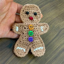 Crochet Gingerbread Man Pattern PDF, DIY Christmas Ornament Tutorial