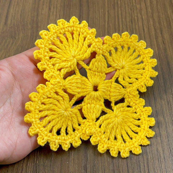 Crochet Lace Doily Design PDF Tutorial for Hand Made Stylish Dress and Home Decor