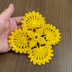 Crochet Lace Doily Design PDF Tutorial for Hand Made Stylish Dress and Home Decor - Hand Trendy