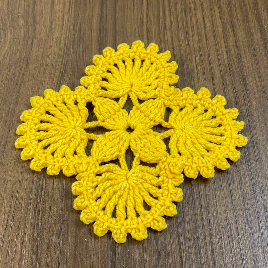 Crochet Lace Doily Design PDF Tutorial for Hand Made Stylish Dress and Home Decor - Hand Trendy