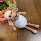 Amigurumi Sheep Pattern PDF, Crochet Plush Lamb Tutorial, Easy Stuffed Animal Pattern - Hand Trendy