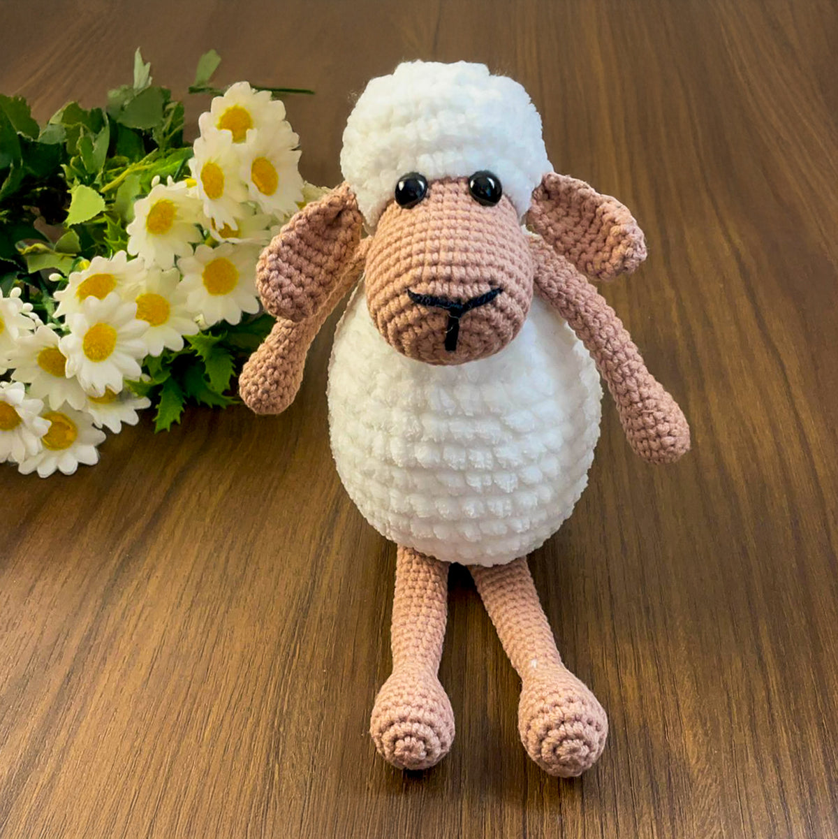 Amigurumi Sheep Pattern PDF, Crochet Plush Lamb Tutorial, Easy Stuffed Animal Pattern - Hand Trendy