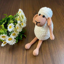 Amigurumi Sheep Pattern PDF, Crochet Plush Lamb Tutorial, Easy Stuffed Animal Pattern