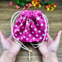 DIY Drawstring Bag Sewing Pattern PDF, Small Fabric Gift Bag Tutorial