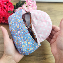 Glasses Case Pouch Sewing Pattern – DIY Fabric Sunglasses Cover Template