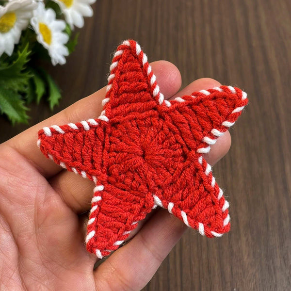 Crochet Star Pattern PDF – Holiday Ornaments & Christmas Decor DIY