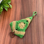 Christmas Tree Crochet Pattern PDF – Mini Holiday Ornament Tutorial – Handmade Crochet Xmas Decoration - Hand Trendy