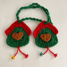 Crochet Heart House Ornament Pattern PDF – Handmade Door Hanging Tutorial – Holiday Crochet Wall Decoration - Hand Trendy