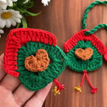 Crochet Heart House Ornament Pattern PDF – Handmade Door Hanging Tutorial – Holiday Crochet Wall Decoration - Hand Trendy