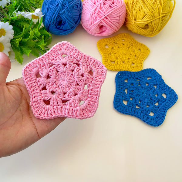 Simple Star Pattern Crochet PDF - Xmas Decor, Star, and Tree Designs - Hand Trendy