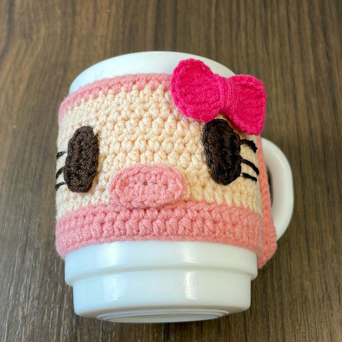 Crochet Pattern Bundle, Crochet Coaster Pattern and Cup Cozy Crochet Pattern PDF, Mug Cozy Crochet Pattern, Cute Cat Coaster and Mug Cozy Set