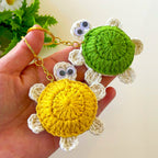 Easy Turtle Crochet Keychain Pattern PDF - Keychain PDF Tutorial - Hand Trendy