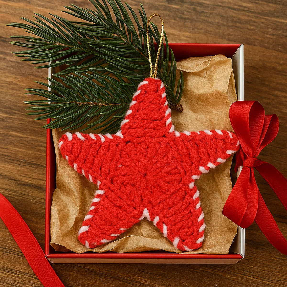 Crochet Star Pattern PDF – Holiday Ornaments & Christmas Decor DIY - Hand Trendy