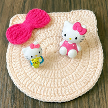 Crochet Coaster Pattern, Animal Coaster Crochet Pattern PDF, Cat Coaster Crochet, Easy Mug Rug Pattern, Cute Cat with Bow Coaster