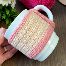 Crochet Cup Cozy Pattern, Mug Cozy Crochet Pattern PDF, Crochet Mug Sleeve Pattern, Coffee Cozy Crochet, Cute Cat Mug Cozy with Bow