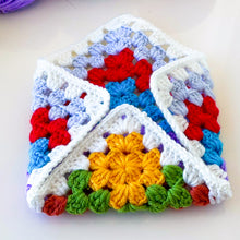 Crochet Granny Square Pattern PDF For Blanket Pillow Bag And Home Decor Projects