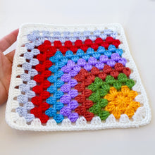 Crochet Granny Square Pattern PDF For Blanket Pillow Bag And Home Decor Projects